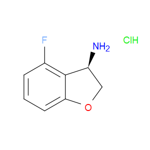 (3R)-4-FLUORO-2,3-DIHYDROBENZO[B]FURAN-3-YLAMINE HYDROCHLORIDE