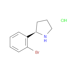 (2R)-2-(2-BROMOPHENYL)PYRROLIDINE HYDROCHLORIDE