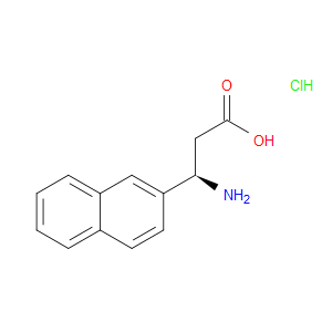 (R)-3-AMINO-3-(NAPHTHALEN-2-YL)PROPANOIC ACID HYDROCHLORIDE - Click Image to Close