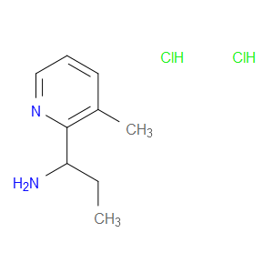 1-(3-METHYLPYRIDIN-2-YL)PROPAN-1-AMINE DIHYDROCHLORIDE - Click Image to Close