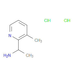 1-(3-METHYLPYRIDIN-2-YL)ETHANAMINE DIHYDROCHLORIDE