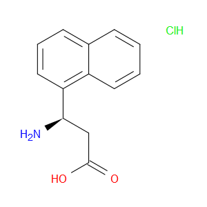 (R)-3-AMINO-3-(NAPHTHALEN-1-YL)PROPANOIC ACID HYDROCHLORIDE
