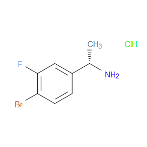 (S)-1-(4-BROMO-3-FLUOROPHENYL)ETHANAMINE HYDROCHLORIDE