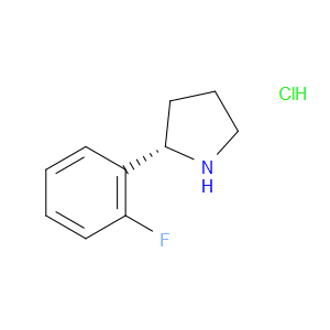 (2S)-2-(2-FLUOROPHENYL)PYRROLIDINE HYDROCHLORIDE
