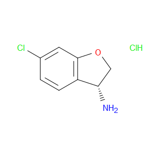 (R)-6-CHLORO-2,3-DIHYDROBENZOFURAN-3-AMINE HYDROCHLORIDE
