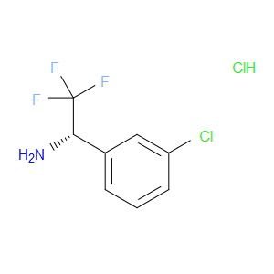 (1S)-1-(3-CHLOROPHENYL)-2,2,2-TRIFLUOROETHYLAMINE HYDROCHLORIDE