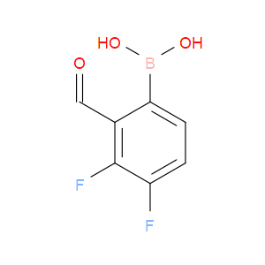 3,4-DIFLUORO-2-FORMYLPHENYLBORONIC ACID