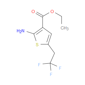 ETHYL 2-AMINO-5-(2,2,2-TRIFLUOROETHYL)THIOPHENE-3-CARBOXYLATE