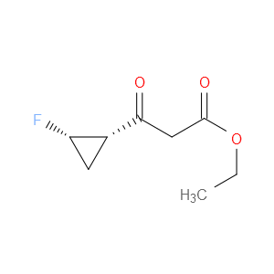 ETHYL CIS-3-(-2-FLUOROCYCLOPROPYL)-3-OXOPROPANOATE
