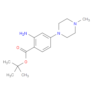 TERT-BUTYL 2-AMINO-4-(4-METHYLPIPERAZIN-1-YL)BENZOATE