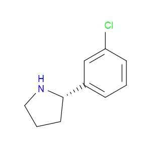 (2S)-2-(3-CHLOROPHENYL)PYRROLIDINE
