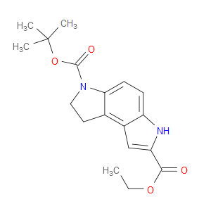 6-TERT-BUTYL 2-ETHYL 7,8-DIHYDROPYRROLO[3,2-E]INDOLE-2,6(3H)-DICARBOXYLATE - Click Image to Close