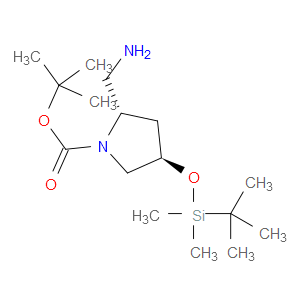 (2S,4R)-TERT-BUTYL 2-(AMINOMETHYL)-4-((TERT-BUTYLDIMETHYLSILYL)OXY)PYRROLIDINE-1-CARBOXYLATE - Click Image to Close