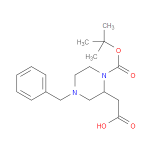 2-(4-BENZYL-1-(TERT-BUTOXYCARBONYL)PIPERAZIN-2-YL)ACETIC ACID - Click Image to Close