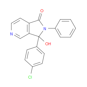 3-(4-CHLOROPHENYL)-3-HYDROXY-2-PHENYL-1H,2H,3H-PYRROLO[3,4-C]PYRIDIN-1-ONE - Click Image to Close