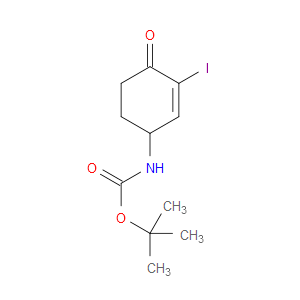TERT-BUTYL (3-IODO-4-OXOCYCLOHEX-2-EN-1-YL)CARBAMATE