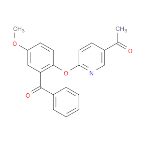 5-ACETYL-2-(2-BENZOYL-4-METHOXYPHENOXY) PYRIDINE - Click Image to Close