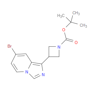 1-AZETIDIN-3-YL-7-BROMO-IMIDAZO[1,5-A]PYRIDINE