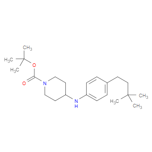 TERT-BUTYL 4-[4-(3,3-DIMETHYLBUTYL)ANILINO]-1-PIPERIDINECARBOXYLATE