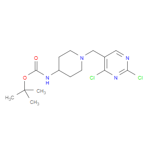 TERT-BUTYL (1-((2,4-DICHLOROPYRIMIDIN-5-YL)METHYL)PIPERIDIN-4-YL)CARBAMATE