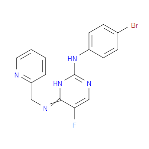 N2-(4-BROMOPHENYL)-5-FLUORO-N4-(PYRIDIN-2-YLMETHYL)PYRIMIDINE-2,4-DIAMINE - Click Image to Close