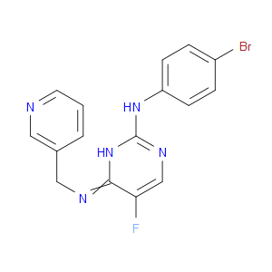 N2-(4-BROMOPHENYL)-5-FLUORO-N4-(PYRIDIN-3-YLMETHYL)PYRIMIDINE-2,4-DIAMINE