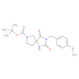 TERT-BUTYL 3-(4-METHOXYBENZYL)-2,4-DIOXO-1,3,7-TRIAZASPIRO[4.4]NONANE-7-CARBOXYLATE