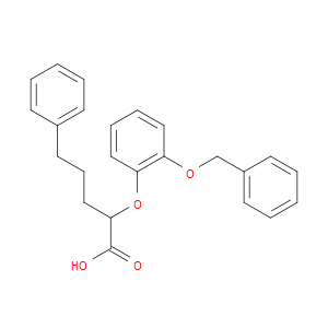 2-(2-(BENZYLOXY)PHENOXY)-5-PHENYLPENTANOIC ACID
