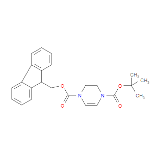 1-((9H-FLUOREN-9-YL)METHYL) 4-TERT-BUTYL 2,3-DIHYDROPYRAZINE-1,4-DICARBOXYLATE