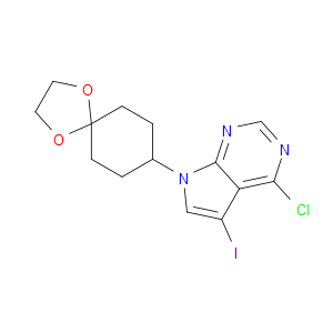 4-CHLORO-5-IODO-7-(1,4-DIOXASPIRO[4.5]DECAN-8-YL)-7H-PYRROLO[2,3-D]PYRIMIDINE - Click Image to Close