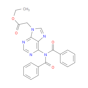 ETHYL 2-(6-(N-BENZOYLBENZAMIDO)-9H-PURIN-9-YL)ACETATE - Click Image to Close