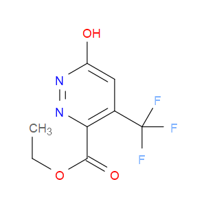 ETHYL 6-OXO-4-(TRIFLUOROMETHYL)HEXAHYDROPYRIDAZINE-3-CARBOXYLATE