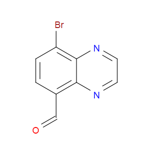 8-BROMOQUINOXALINE-5-CARBALDEHYDE