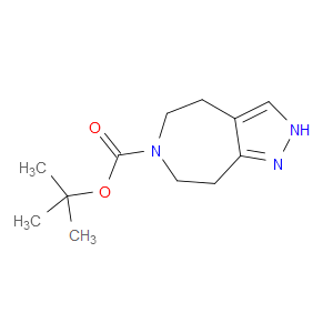 TERT-BUTYL 4,5,7,8-TETRAHYDROPYRAZOLO[3,4-D]AZEPINE-6(1H)-CARBOXYLATE