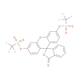 3-OXO-3H-SPIRO[ISOBENZOFURAN-1,9'-XANTHENE]-3',6'-DIYL BIS(TRIFLUOROMETHANESULFONATE)