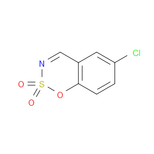 1,2,3-BENZOXATHIAZINE, 6-CHLORO-, 2,2-DIOXIDE - Click Image to Close
