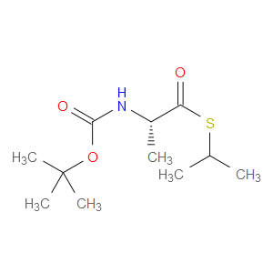 S-ISOPROPYL (S)-2-((TERT-BUTOXYCARBONYL)AMINO)PROPANETHIOATE - Click Image to Close