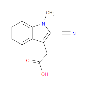 2-CYANO-1-METHYL-1H-INDOLE-3-ACETIC ACID