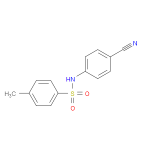 N-(4-CYANOPHENYL)-4-METHYL-BENZENESULFONAMIDE