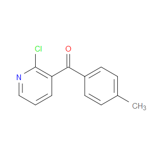 (2-CHLOROPYRIDIN-3-YL)(P-TOLYL)METHANONE