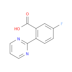 5-FLUORO-2-(PYRIMIDIN-2-YL)BENZOIC ACID