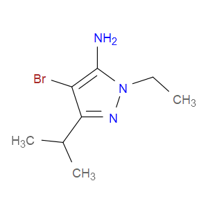 4-BROMO-1-ETHYL-3-ISOPROPYL-1H-PYRAZOL-5-AMINE - Click Image to Close