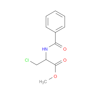 METHYL 2-BENZAMIDO-3-CHLOROPROPANOATE