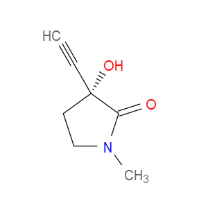 (R)-3-ETHYNYL-3-HYDROXY-1-METHYLPYRROLIDIN-2-ONE