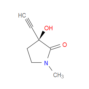 (S)-3-ETHYNYL-3-HYDROXY-1-METHYLPYRROLIDIN-2-ONE - Click Image to Close