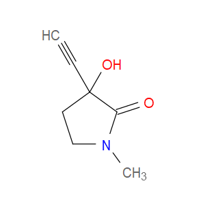 3-ETHYNYL-3-HYDROXY-1-METHYLPYRROLIDIN-2-ONE - Click Image to Close