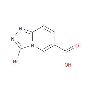 3-BROMO-[1,2,4]TRIAZOLO[4,3-A]PYRIDINE-6-CARBOXYLIC ACID - Click Image to Close
