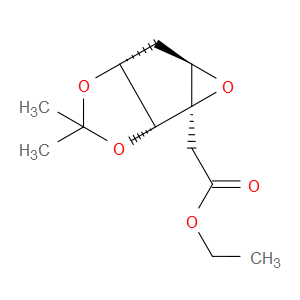 ETHYL 2-((1AR,1BR,4AR,5AR)-3,3-DIMETHYLTETRAHYDRO-1AH-OXIRENO[2',3':3,4]CYCLOPENTA[1,2-D][1,3]DIOXOL-1A-YL)ACETATE