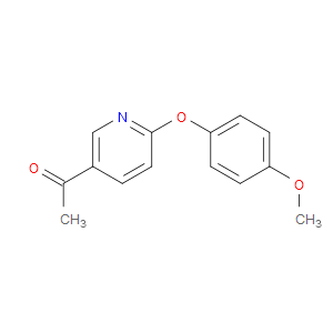 5-ACETYL-(4-METHOXY PHENOXY)PYRIDINE