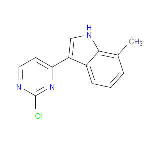 3-(2-CHLOROPYRIMIDIN-4-YL)-7-METHYL-1H-INDOLE